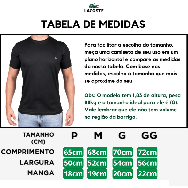 Kit 5 Camisetas LCT Premium - Pague 3 e Leve +2 de Brinde