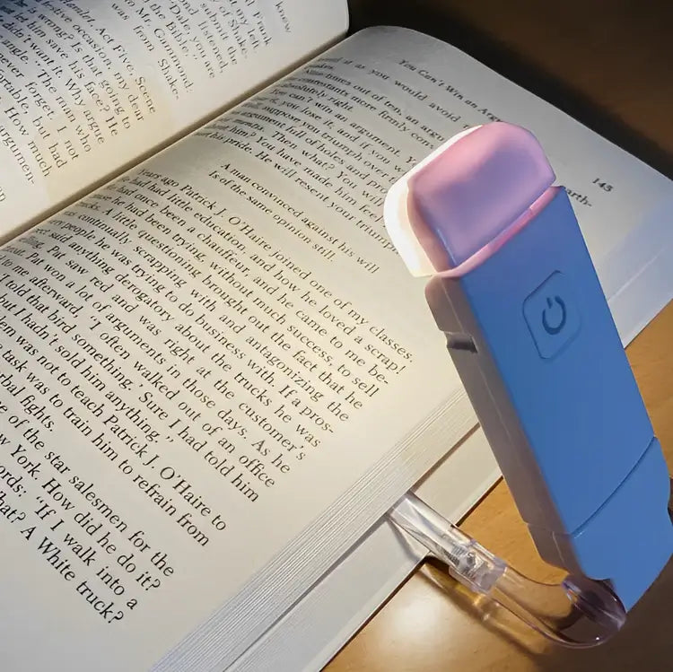 BookClip™ - Luminária Portátil para Leitura Recarregável (ÚLTIMAS UNIDADES)