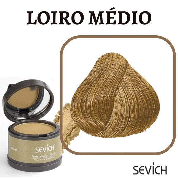 Tinta de Cabelo em Pó Cobre Todos os Fios Brancos - Sevích® (Compre 1, Leve 2)