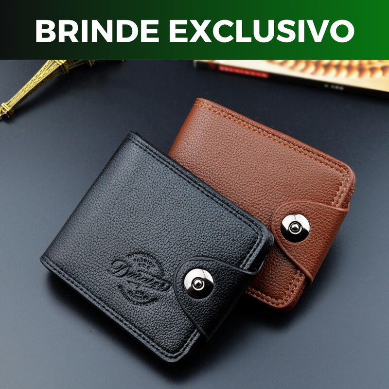 [COMPRE 1 LEVE 2] Tênis Mocassim Ortopédico Antiderrapante + Brinde Exclusivo Carteira de Couro